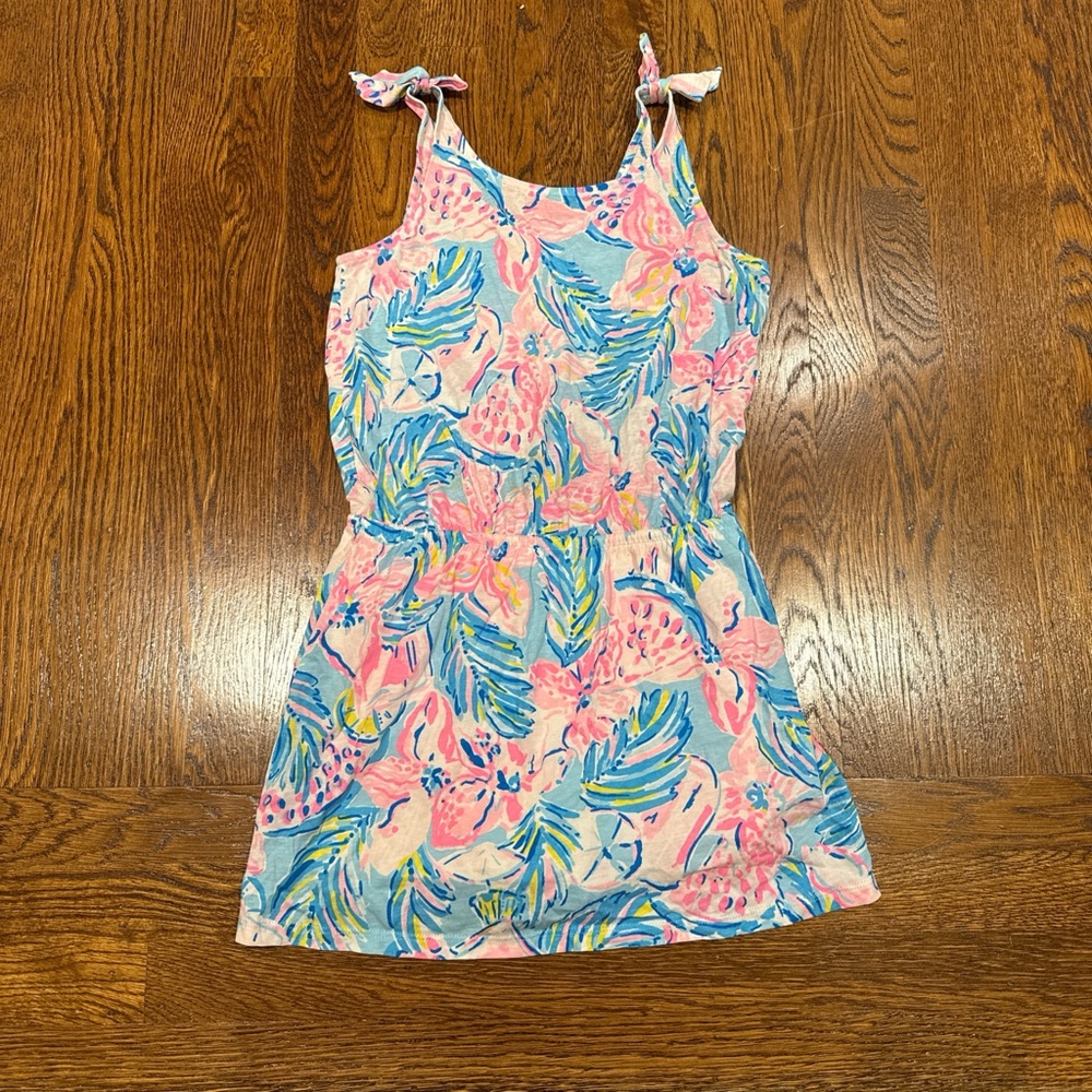 Lilly Pulitzer Pink and Blue Kids Dress